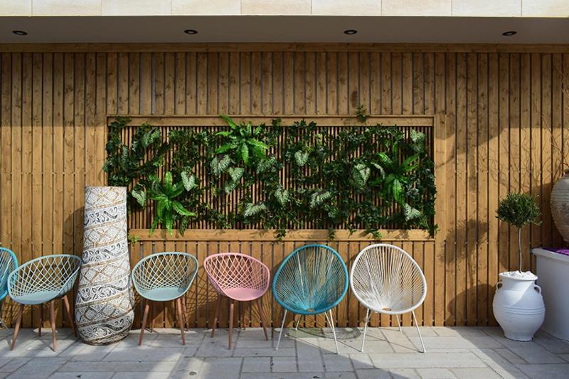Hotel Marzi Beach&Bungalows Kokkónion Exterior foto